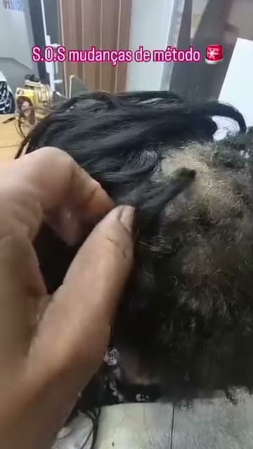Mudança de método! Ela chegou para nós usando o nó italiano, mas ela não se adaptou ao método. Então nos procurou para mudarmos de método.# Acompanhe o resultado satisfatório deste