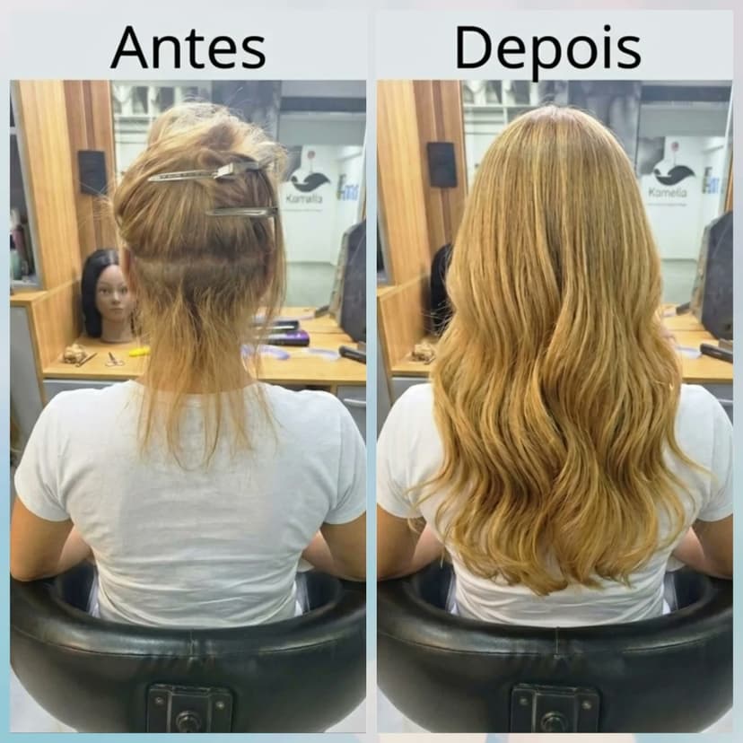Cabelo Vietnamita Cacheado Castanho 65cm
