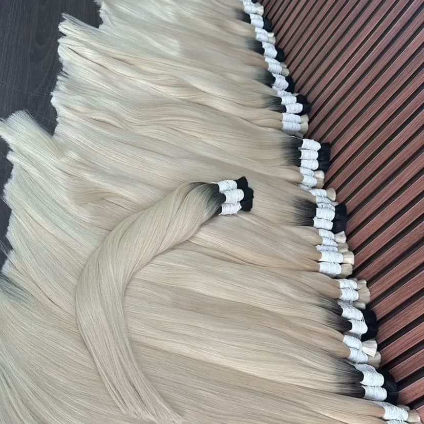 Cabelo Indiano Premium Ondulado Castanho 75cm